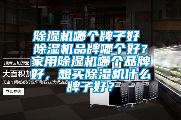 除濕機哪個牌子好 除濕機品牌哪個好？家用除濕機哪個品牌好，想買除濕機什么牌子好？