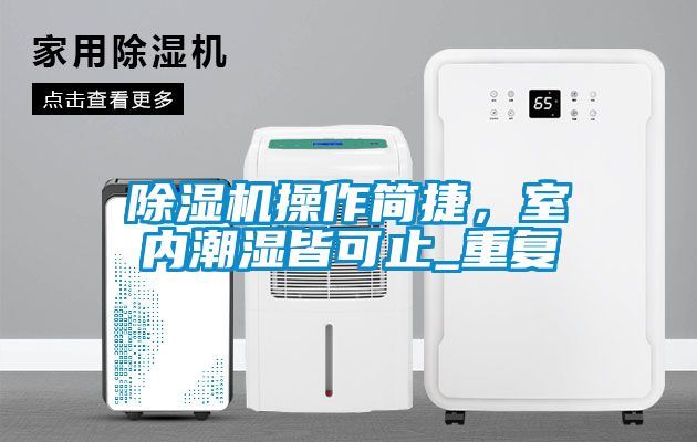 除濕機(jī)操作簡(jiǎn)捷，室內(nèi)潮濕皆可止_重復(fù)