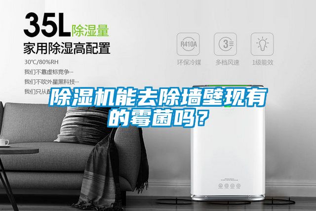 除濕機能去除墻壁現有的霉菌嗎？