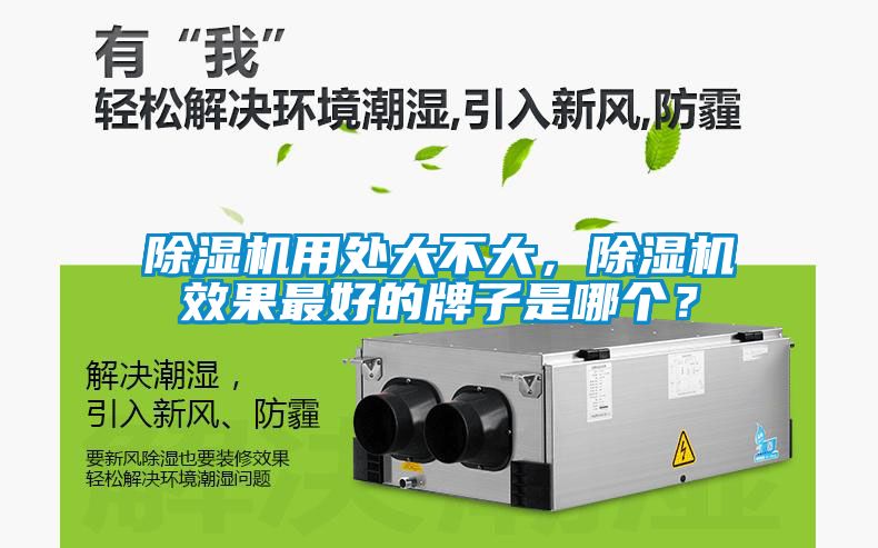 除濕機用處大不大，除濕機效果最好的牌子是哪個？