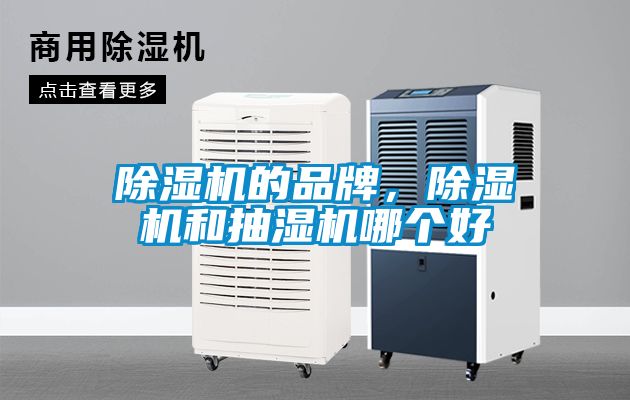除濕機的品牌，除濕機和抽濕機哪個好