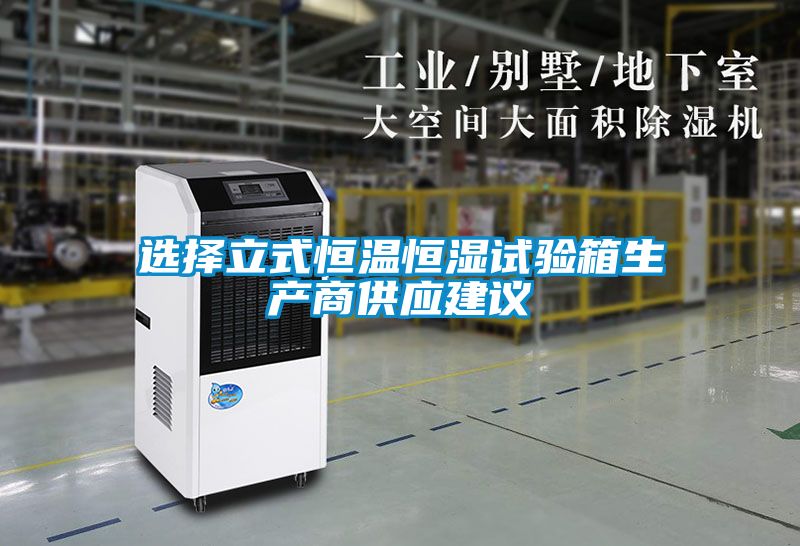 選擇立式恒溫恒濕試驗箱生產(chǎn)商供應(yīng)建議