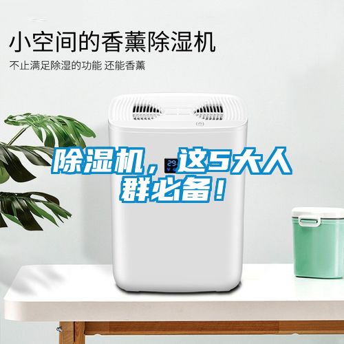 除濕機(jī)，這5大人群必備！