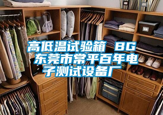 高低溫試驗(yàn)箱 BG 東莞市常平百年電子測(cè)試設(shè)備廠(chǎng)