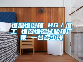 新聞資訊恒溫恒濕箱 HG／恒工 恒濕恒溫試驗(yàn)箱廠(chǎng)家 一臺(tái)多少錢(qián)