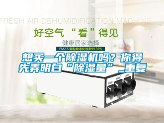 行業(yè)新聞想買一個(gè)除濕機(jī)嗎？你得先弄明白“除濕量”_重復(fù)