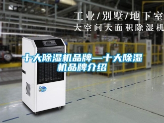 企業(yè)新聞十大除濕機品牌—十大除濕機品牌介紹