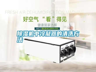 知識百科除濕機中冷凝器的清洗方法