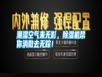 知識百科潮濕空氣來無影，除濕機幫你消散去無蹤！