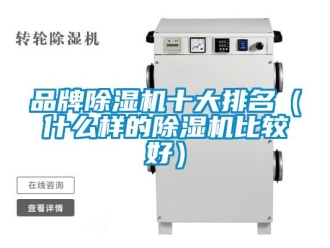 企業(yè)新聞品牌除濕機(jī)十大排名（什么樣的除濕機(jī)比較好）