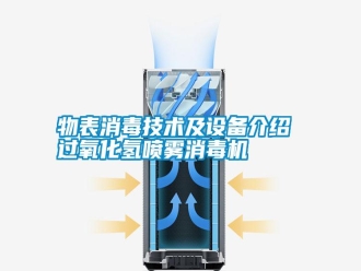 知識百科物表消毒技術及設備介紹 過氧化氫噴霧消毒機