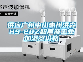 企業(yè)新聞供應廣州中山惠州洪森HS-20Z超聲波工業(yè)加濕器價格