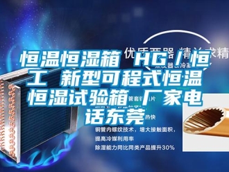 新聞資訊恒溫恒濕箱 HG／恒工 新型可程式恒溫恒濕試驗(yàn)箱 廠(chǎng)家電話(huà)東莞