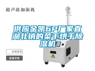 企業新聞供應金凱6P廠家直湖北銷的菜干烘干除濕機