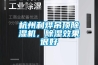 杭州利燁吊頂除濕機，除濕效果很好