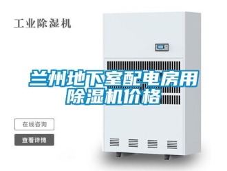 企業(yè)新聞蘭州地下室配電房用除濕機價格