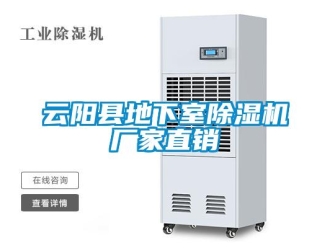企業(yè)新聞云陽縣地下室除濕機廠家直銷