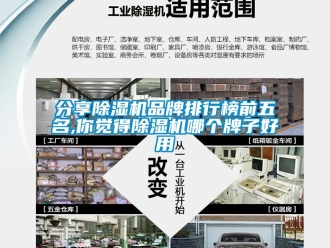 企業新聞分享除濕機品牌排行榜前五名,你覺得除濕機哪個牌子好用
