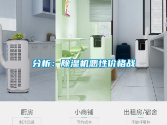 企業新聞分析：除濕機惡性價格戰